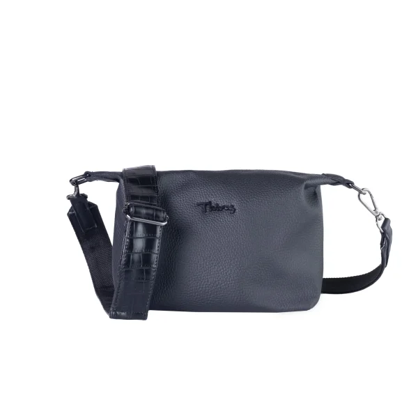 Mini τσάντα ώμου Street Life με Croco λουρί THIROS 29-0714F