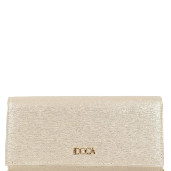 Γυναικείο βραδινό τσαντάκι clutch DOCA 22824