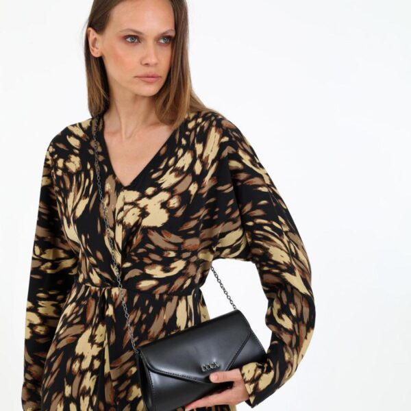 Γυναικείο βραδινό τσαντάκι clutch DOCA 22850