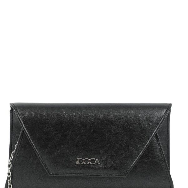 Γυναικείο βραδινό τσαντάκι clutch DOCA 22821